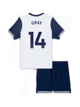 Billige Tottenham Hotspur Archie Gray #14 Hjemmedraktsett Barn 2024-25 Kortermet (+ Korte bukser)